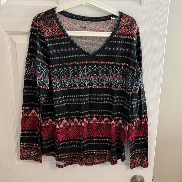 Sonoma multi coloured print tee. - Picture 1 of 5